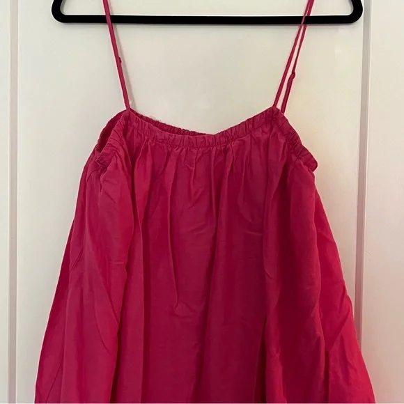 **SOLD** H&M Linen Blend Voluminous Maxi Dress - Picture 4 of 8